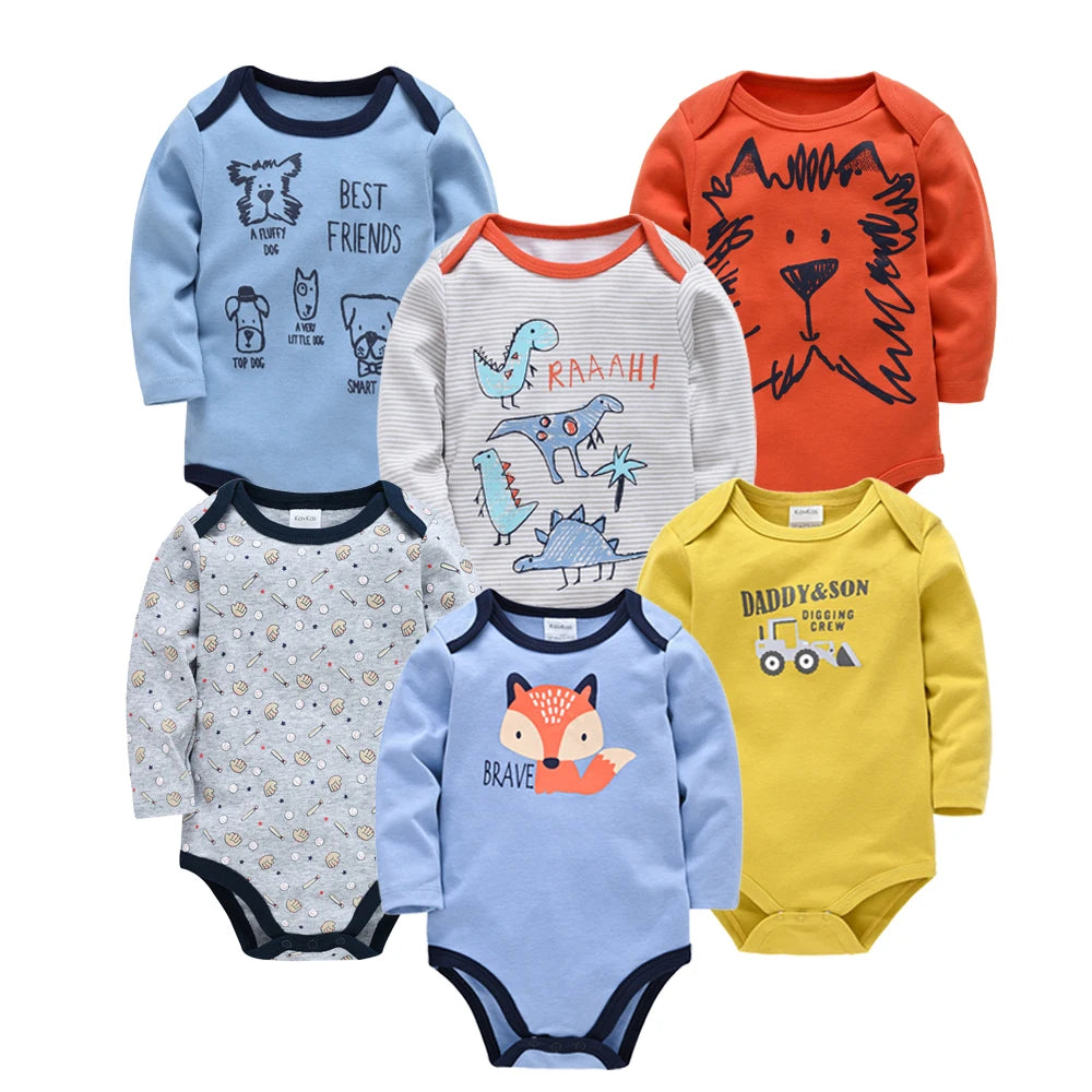 Sets Of 3 Or 6 Baby Bodysuits 9 - 24M
