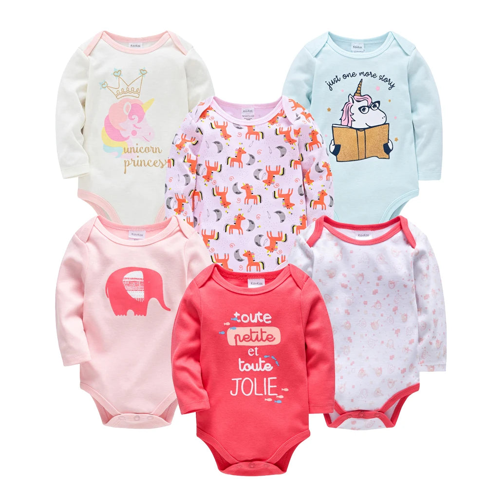 Sets Of 3 Or 6 Baby Bodysuits 9 - 24M