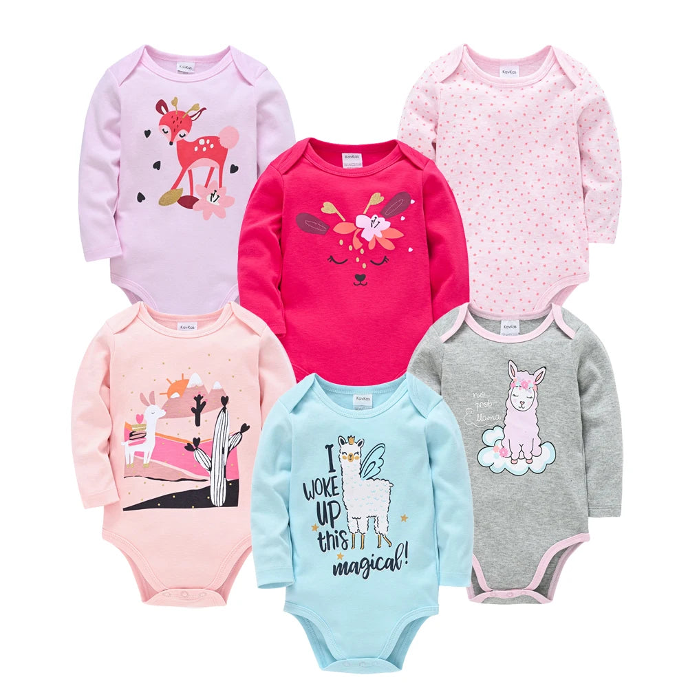 Sets Of 3 Or 6 Baby Bodysuits 9 - 24M