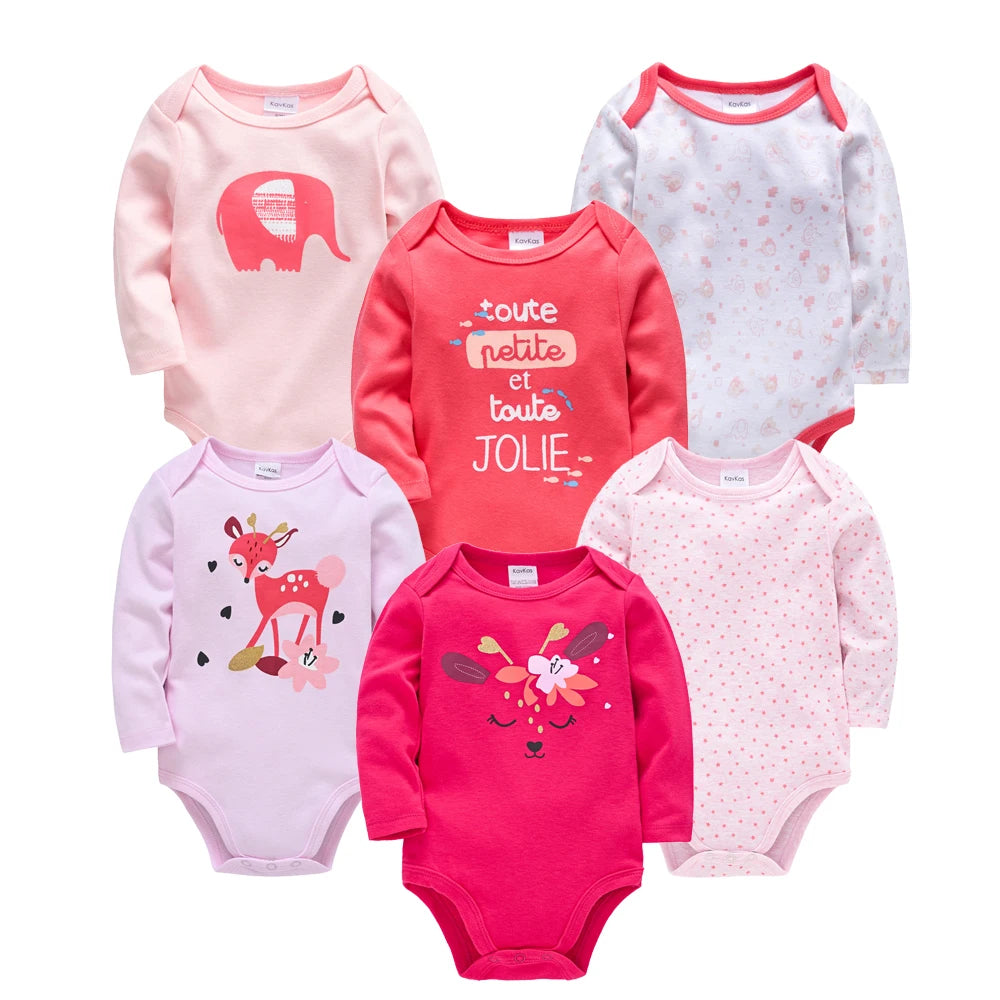 Sets Of 3 Or 6 Baby Bodysuits 9 - 24M