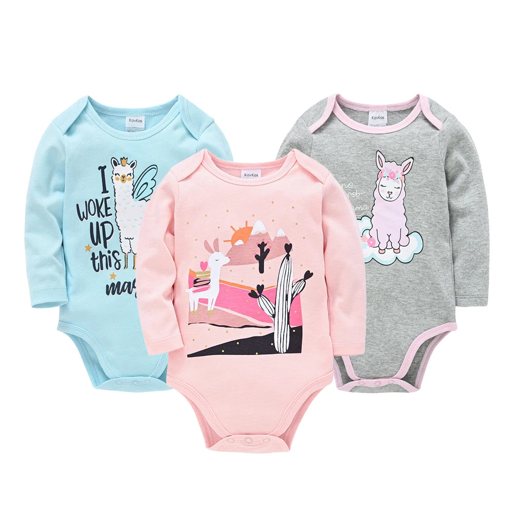 Sets Of 3 Or 6 Baby Bodysuits 9 - 24M