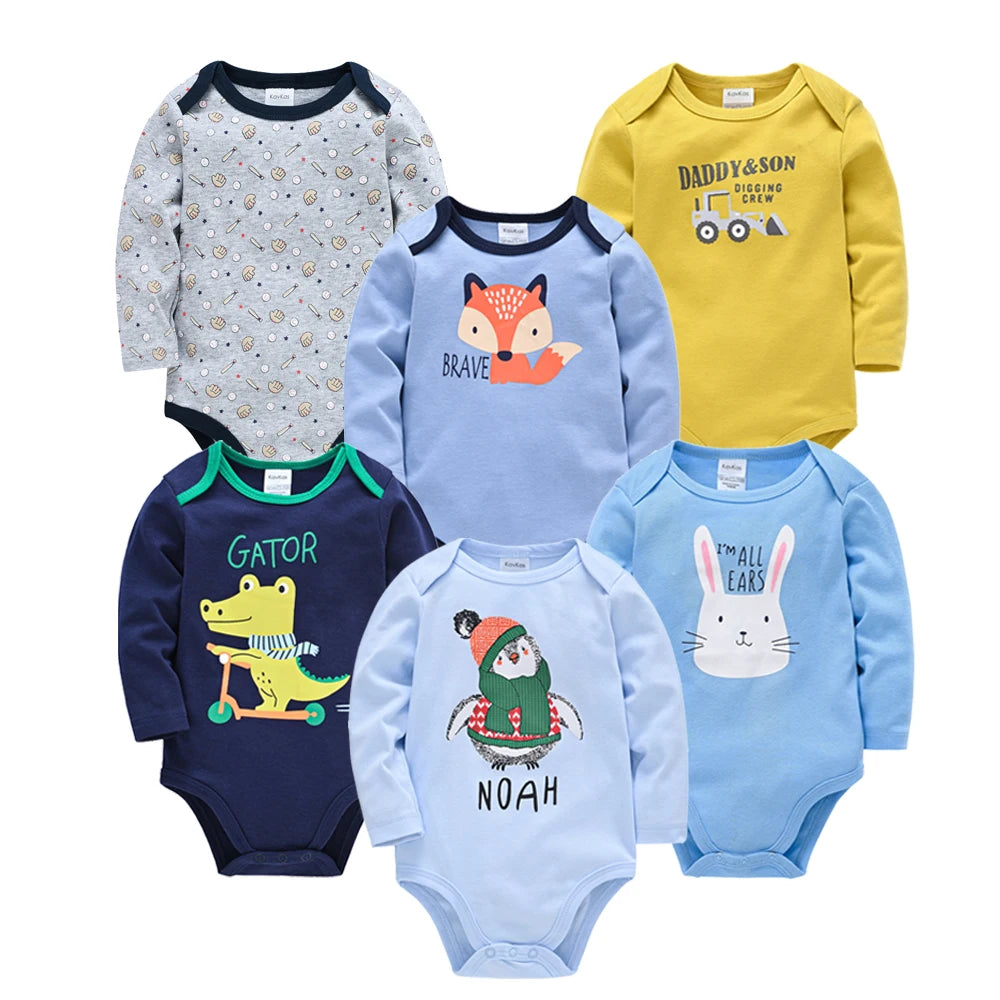 Sets Of 3 Or 6 Baby Bodysuits 9 - 24M