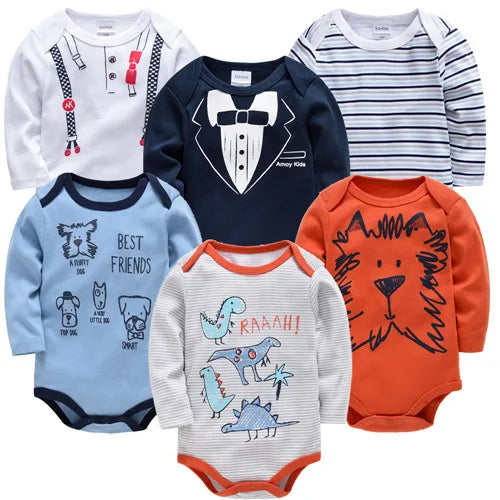 Sets Of 3 Or 6 Baby Bodysuits 9 - 24M