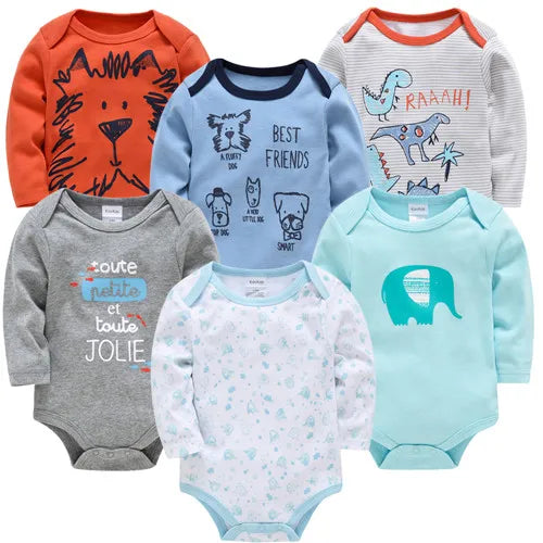 Sets Of 3 Or 6 Baby Bodysuits 9 - 24M