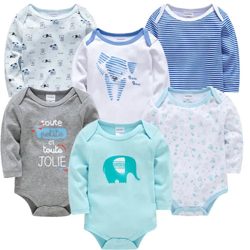 Sets Of 3 Or 6 Baby Bodysuits 9 - 24M