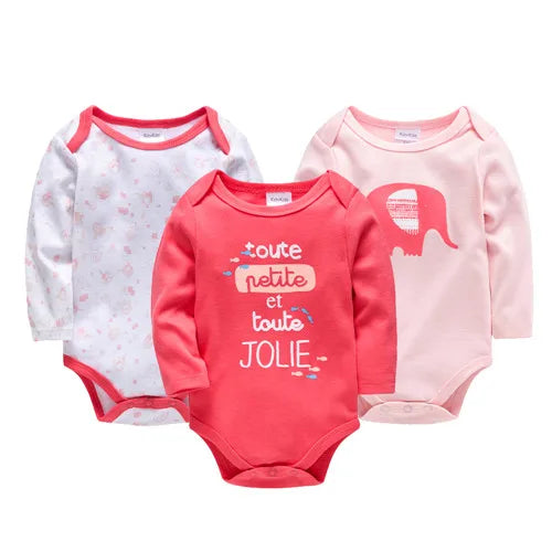 Sets Of 3 Or 6 Baby Bodysuits 9 - 24M