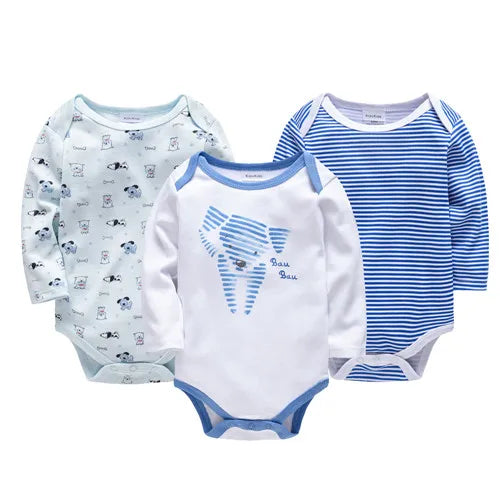 Sets Of 3 Or 6 Baby Bodysuits 9 - 24M
