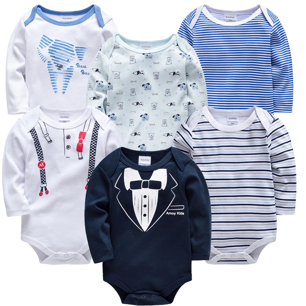 Sets Of 3 Or 6 Baby Bodysuits 9 - 24M