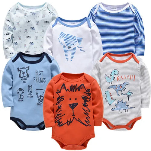 Sets Of 3 Or 6 Baby Bodysuits 9 - 24M