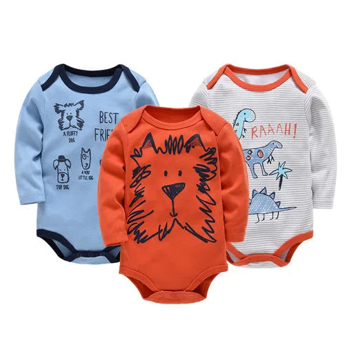 Sets Of 3 Or 6 Baby Bodysuits 9 - 24M