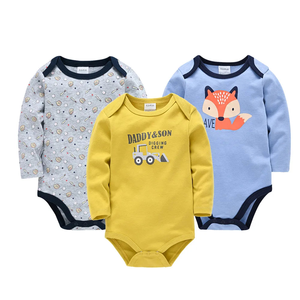 Sets Of 3 Or 6 Baby Bodysuits 9 - 24M