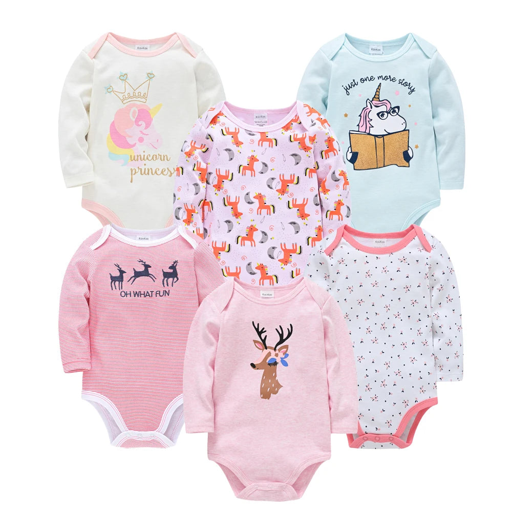 Sets Of 3 Or 6 Baby Bodysuits 9 - 24M