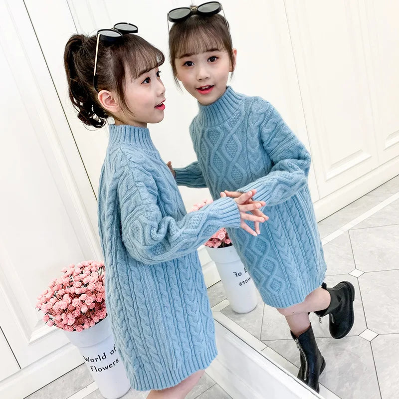 Korean Style Knit Sweater for Girls