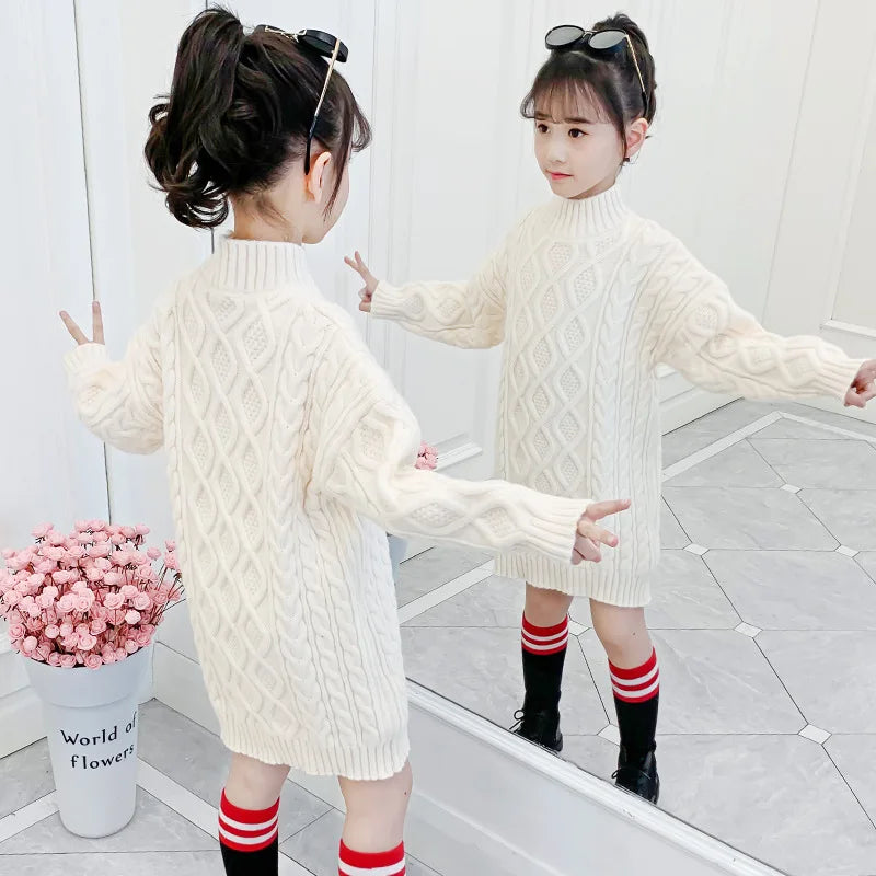 Korean Style Knit Sweater for Girls