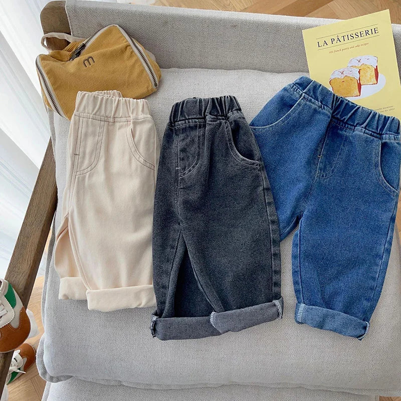 Kids Casual Baggy Jeans.