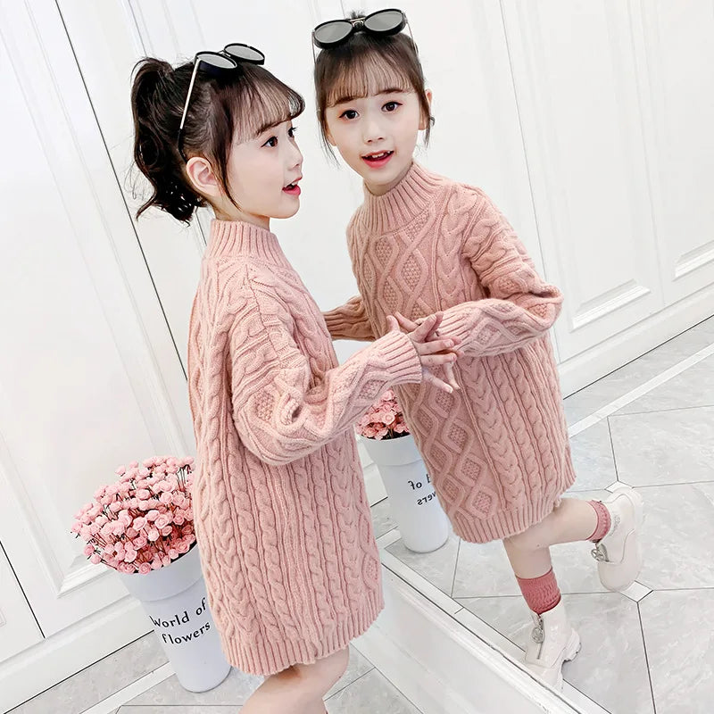 Korean Style Knit Sweater for Girls