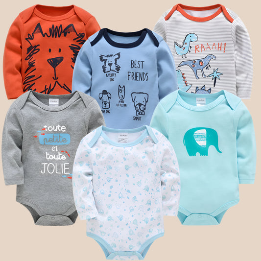 Sets Of 3 Or 6 Baby Bodysuits 9 - 24M