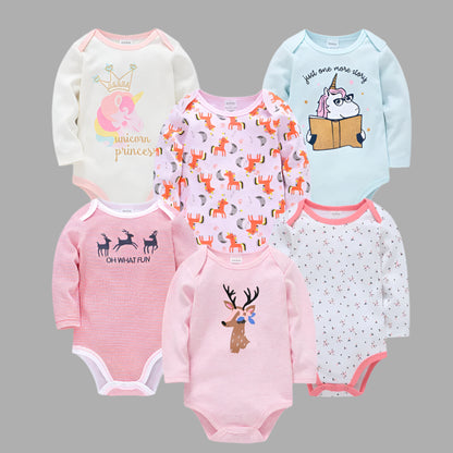 Sets of 3 or 6 Long Sleeves  Body suits 0 - 12M