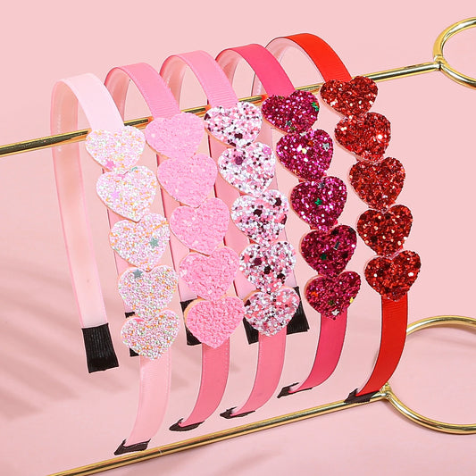 5pcs Valentine's Day Headbands