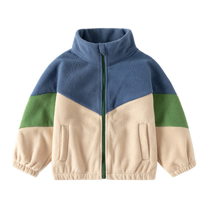 Thick Fleece Winter Kids Jackets
