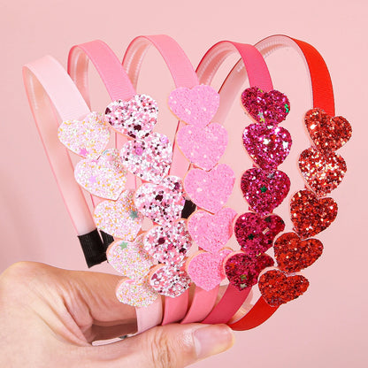 5pcs Valentine's Day Headbands