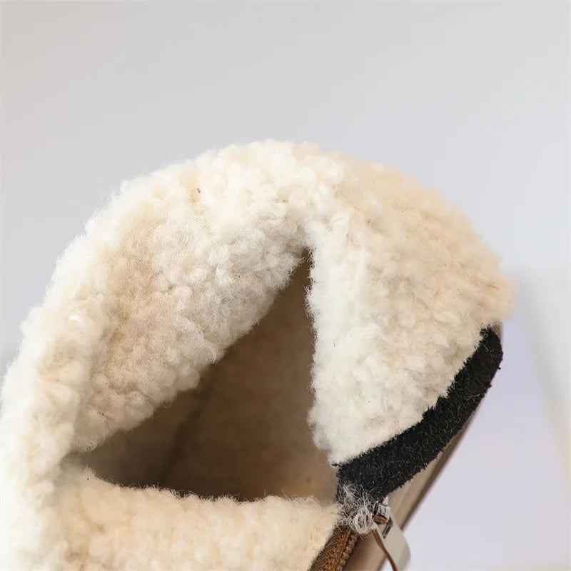 Warm Plush Winter Kids Boots