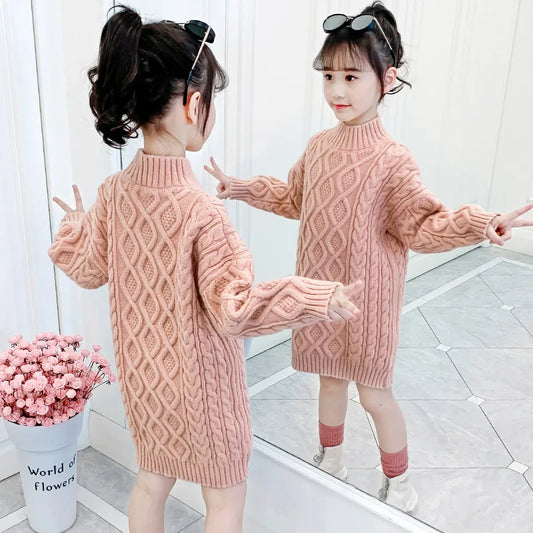 Korean Style Knit Sweater for Girls