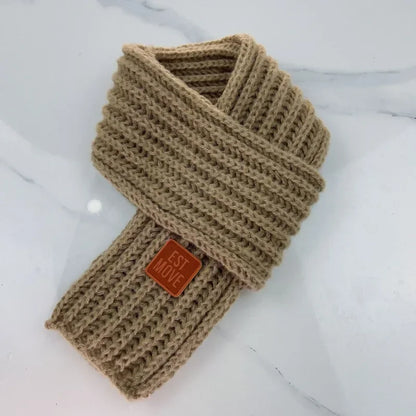 Autumn Winter Knitted Scarf for Kids